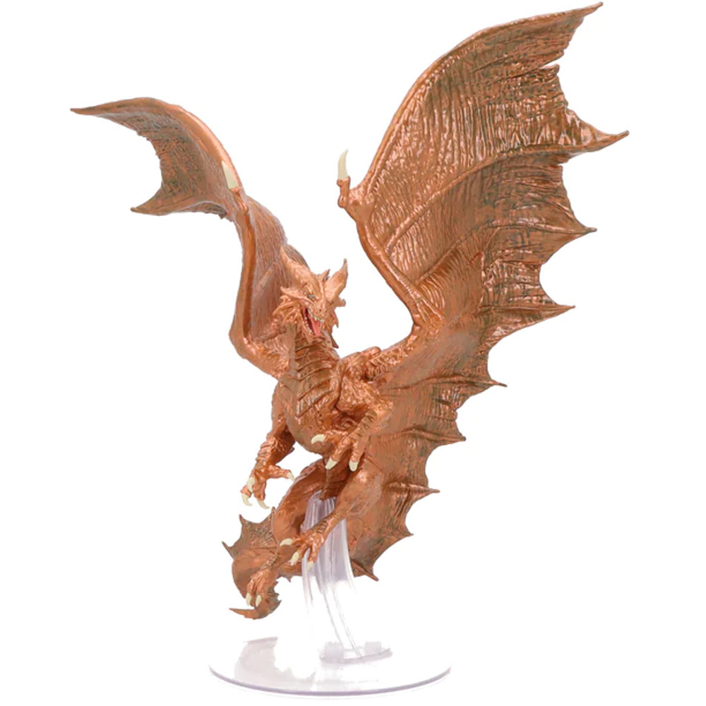 Wizkids Dungeons And Dragons Icons Of The Realms Adult Copper Dragon WZK96250